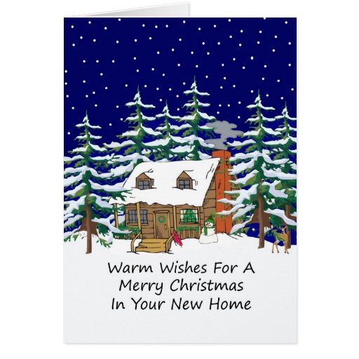 Inspirational 10 New Home Christmas Card