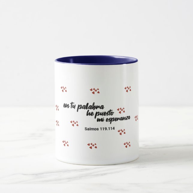 In your word I have put my hope. Mug (Center)