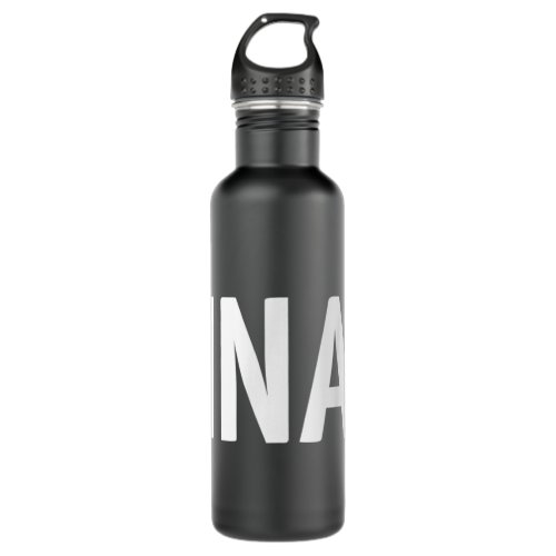 INA _ Argentina Three Part Design _ Argentinian Fl Stainless Steel Water Bottle