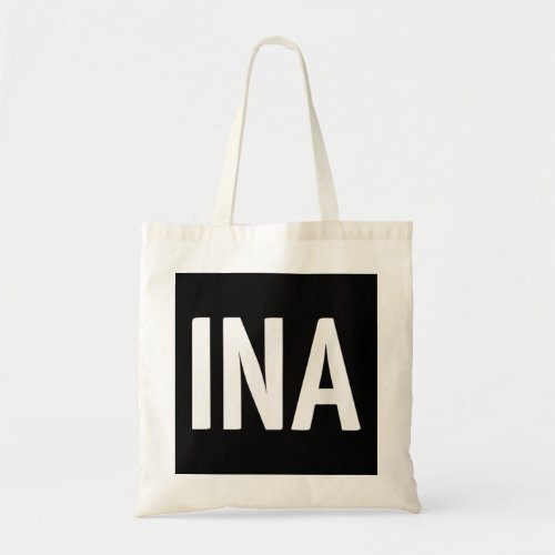 INA Argentina Three Part Design Argentinian Flag P Tote Bag