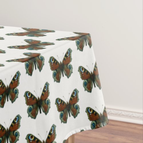 Inachis io _ The European Peacock Butterfly Tablecloth