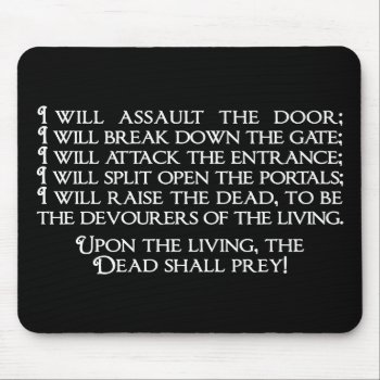 Inanna/ishtar Entering Underworld Quote Mouse Pad by opheliasart at Zazzle