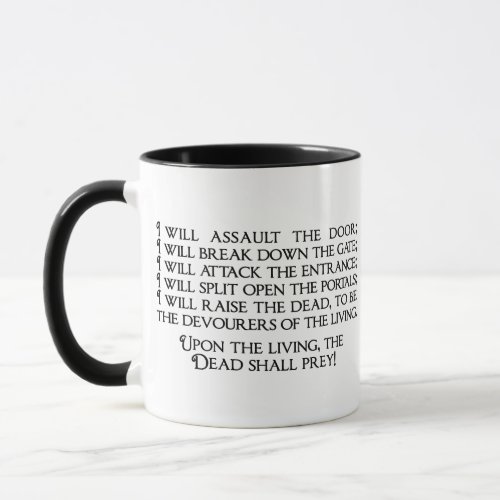 InannaIshtar Entering Underworld Quote Mug