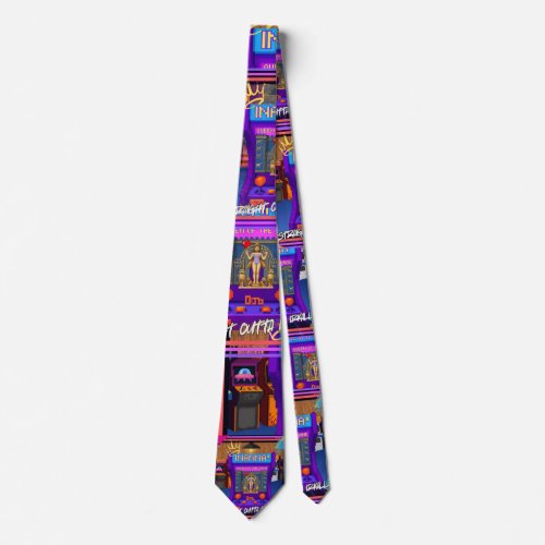 INANNA: Queen of the Game 80's  Neck Tie