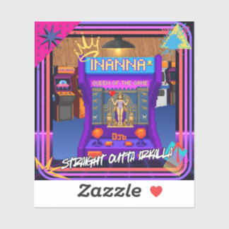 INANNA: Queen of the Game 80's  Sticker