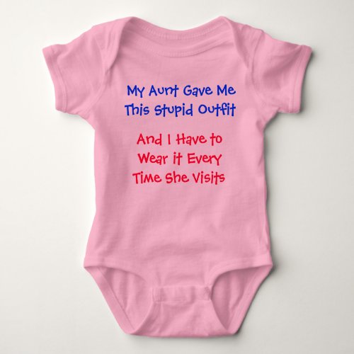 Inappropriate Baby Baby Bodysuit