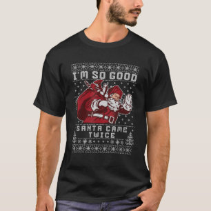 Inappropriate Christmas Joke Adult So Good Santa C T-Shirt