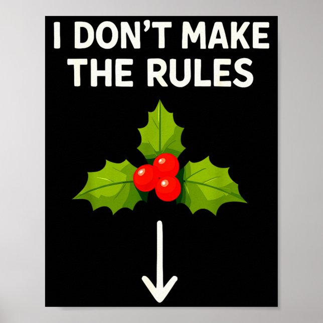 Inappropriate Christmas Shirts Men, Funny Adult Mi Poster (Front)