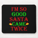 Inappropriate Christmas Shirts Uni Adult Black Sma Mouse Pad