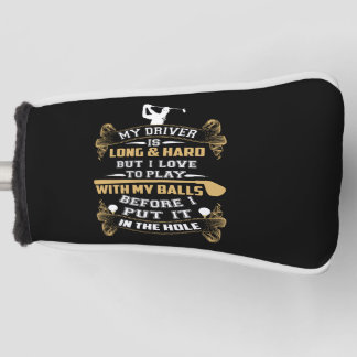 inappropriate golf head cover