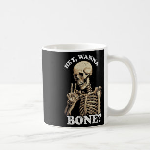 Inappropriate Halloween For Men Women Skeleton Coffee Mug