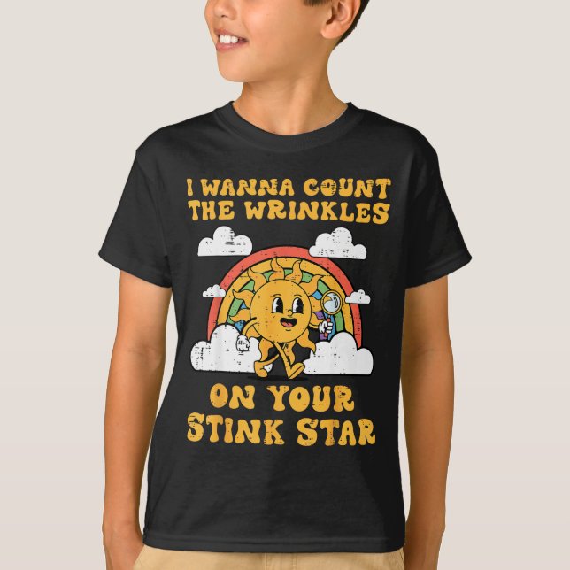 Inappropriate I W Count Wrinkles Funny Humor Men W T-Shirt (Front)