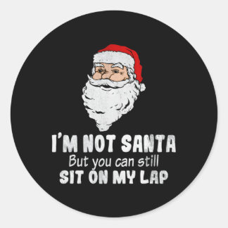 Inappropriate Naughty Classic Round Sticker