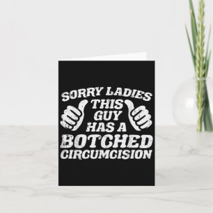 Inappropriate This Guy Botched Funny Cringe Humor  Card
