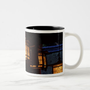 Inari Grand Shrine, Fushimi, Kyoto, Japan Two-Tone Coffee Mug