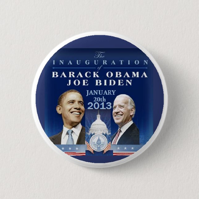 Inaugural 2013 button (Front)