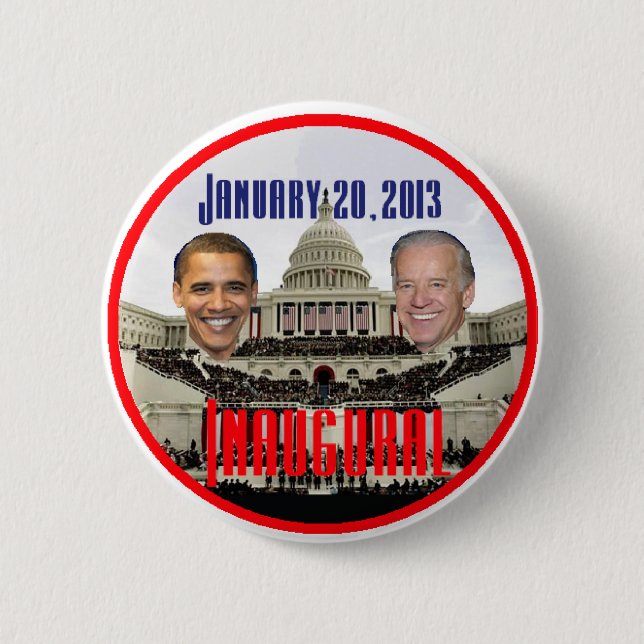 Inaugural 2013 button (Front)