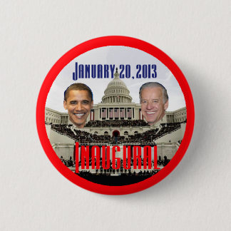 Inaugural 2013 pinback button