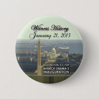 Inaugural 2013 pinback button
