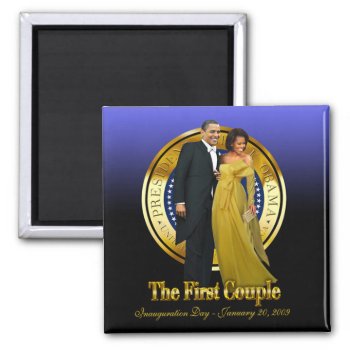 Inaugural Ball - First Couple Magnet by thebarackspot at Zazzle