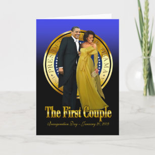 Inaugural Ball - The First Couple Card