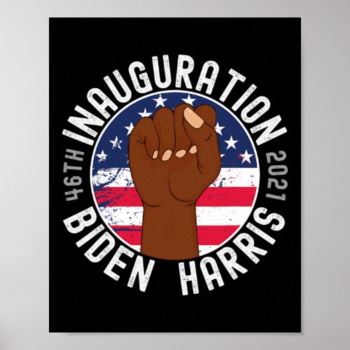 Inauguration Biden Harris Commemorative Souvenir G Poster