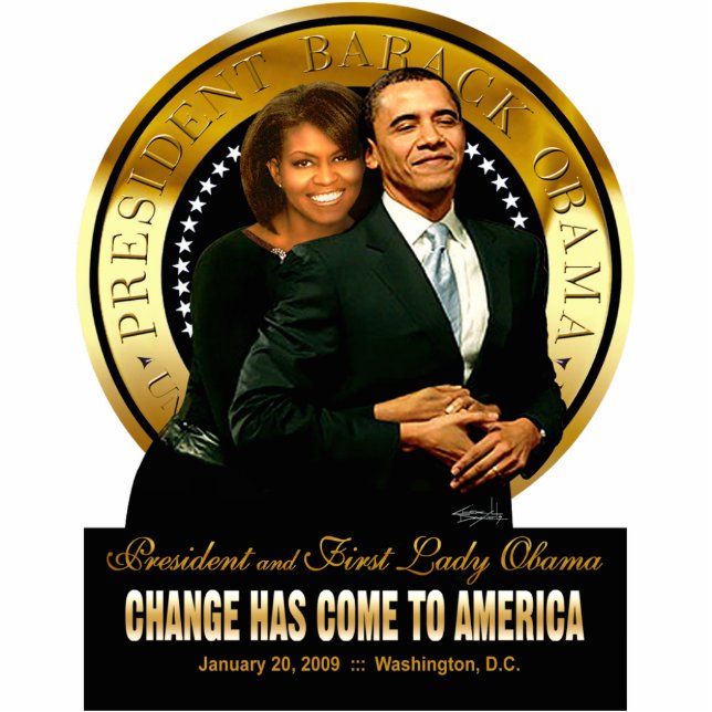 Inauguration - Change Photo Sculpture (Front)