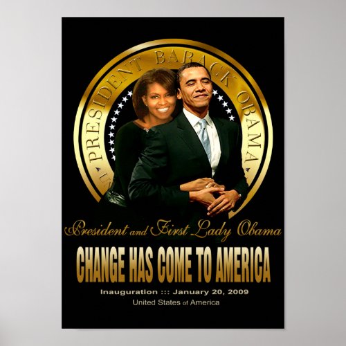 Inauguration _ Change Poster