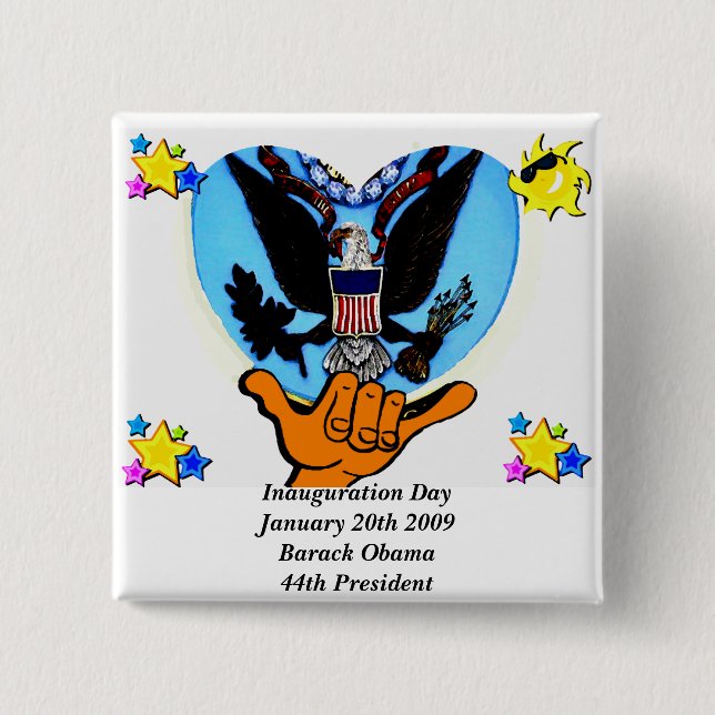 Inauguration Day 2009_ OBAMA_ Button (Front)