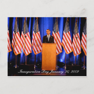 Inauguration Day 2009 Post Card - Customized