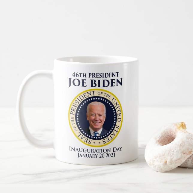 Inauguration day 2021 president Biden Coffee Mug (With Donut)
