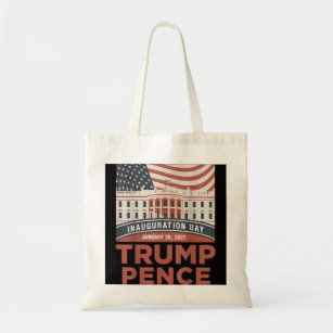 Inauguration Day Date 45th President Donald Trump  Tote Bag