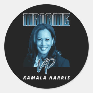 Inauguration Day Madam Vice President Kamala Harri Classic Round Sticker