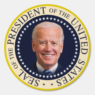 Inauguration day seal of the president Biden Sign
