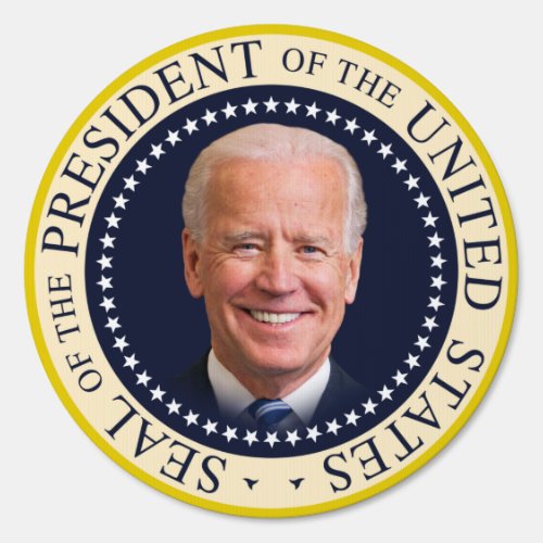 Inauguration day  seal of the president Biden Sign