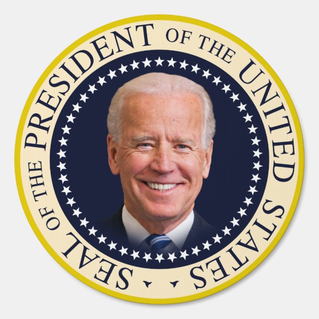 Inauguration day  seal of the president Biden Sign (Back)