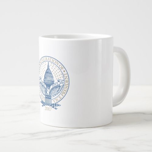 Inauguration Donald Trump Mike Pence 2017 Logo USA Giant Coffee Mug