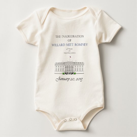 Inauguration of Mitt Romney 2013 Baby Bodysuit