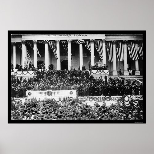 Inauguration of President Taft 1909 Poster