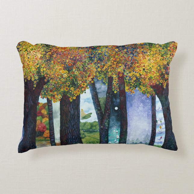 Inbetween Places II Pillow (Front)