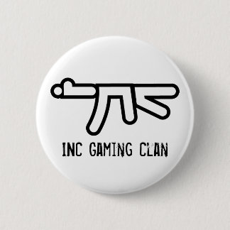 INC AK-47 Button Badge