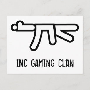 INC AK-47 Postcard