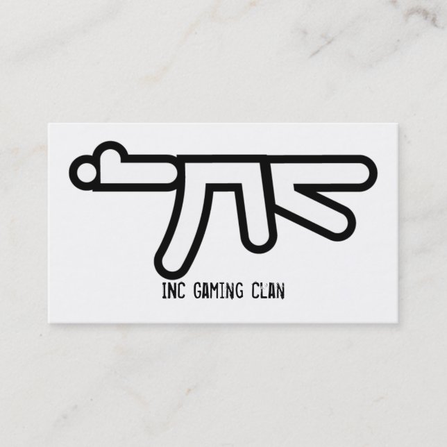 INC Business Card (Front)