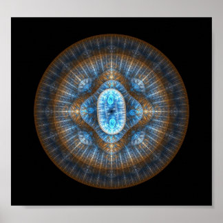 Inca Flame Poster
