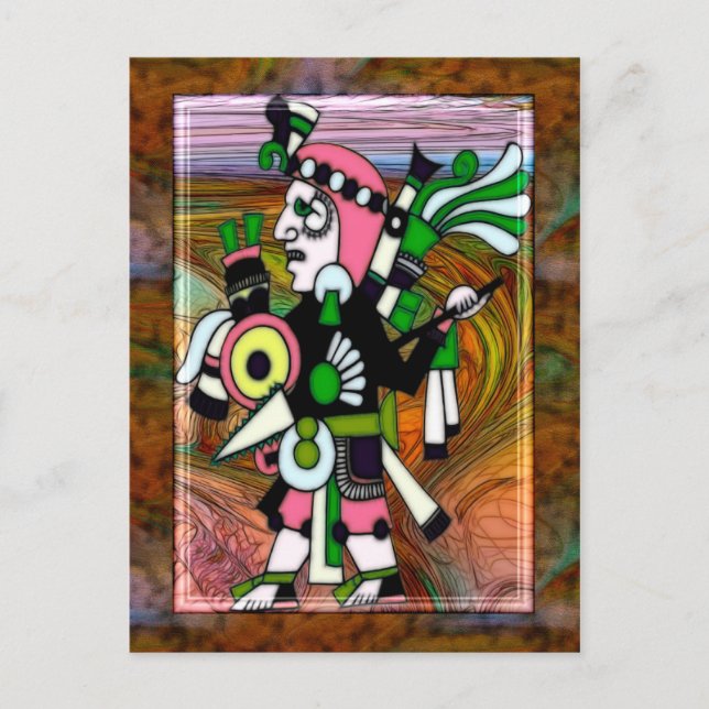 Inca Folk Art Traditional Postcard (Front)