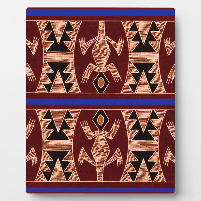 Inca Geckos Plaque (Front)