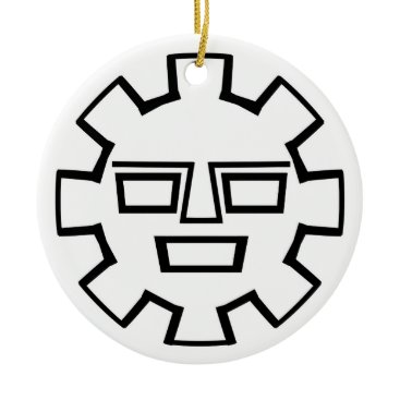 Inca God Ceramic Ornament Inca God Ceramic Ornament