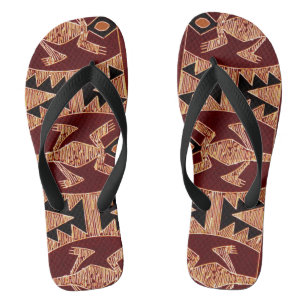 Inca Indian flip flops