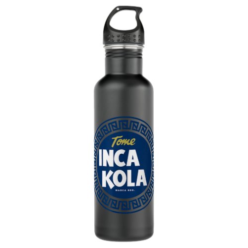 Inca Kola  Peru Golden Kola Bubblegum Cream Soda Stainless Steel Water Bottle