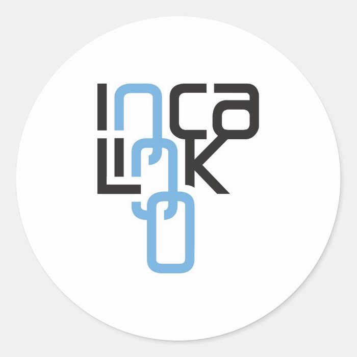 Inca Link Logo Stickers